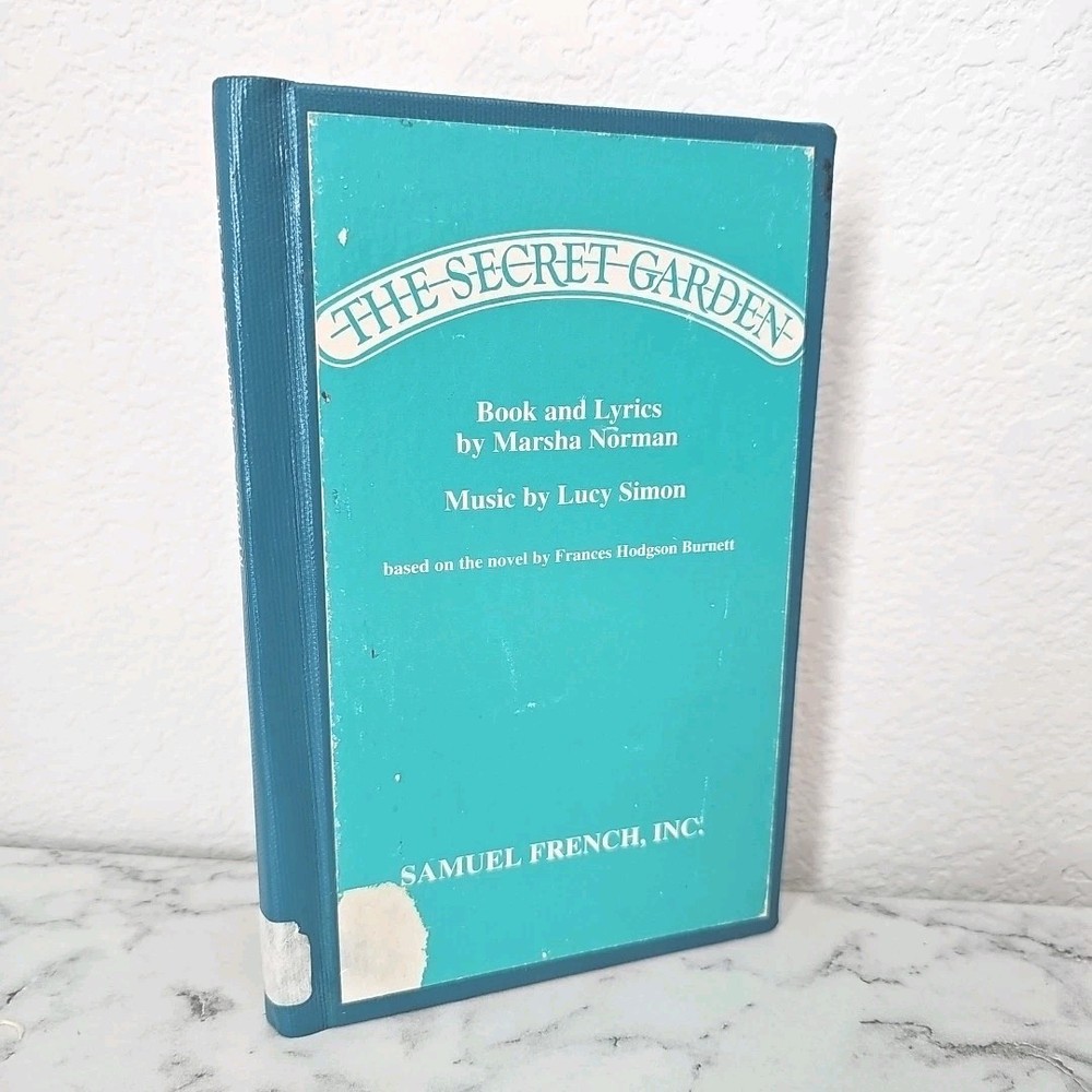 Samuel French The Secret Garden Hardcover Book And Lyrics By Marsha Norman