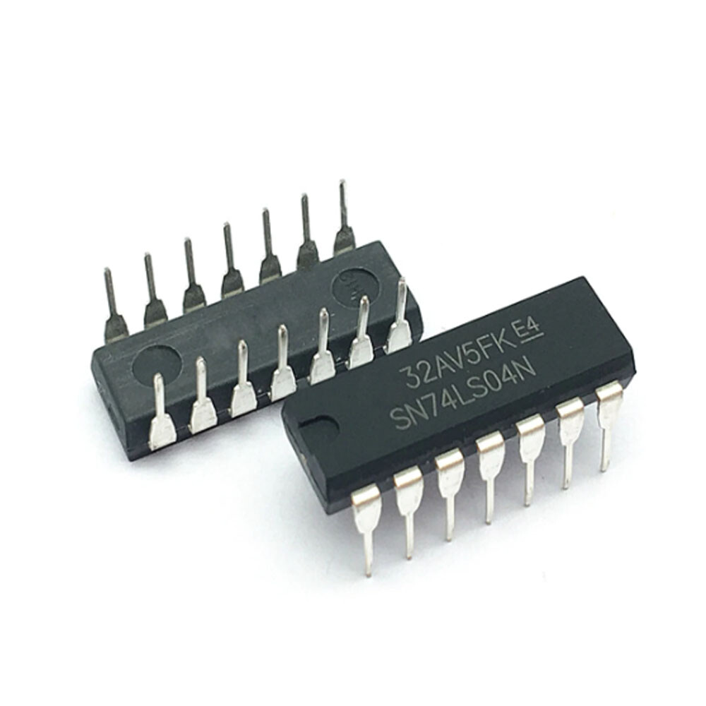 50Pcs Sn74Ls04N Dip14 Sn74Ls04 Dip Ic 7404