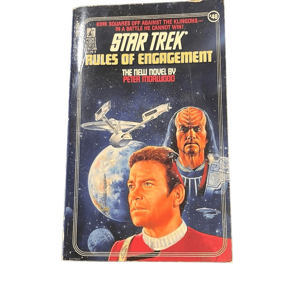 Star Trek Rules of Engagement Book #48 1990 Paperback by Peter Morwood