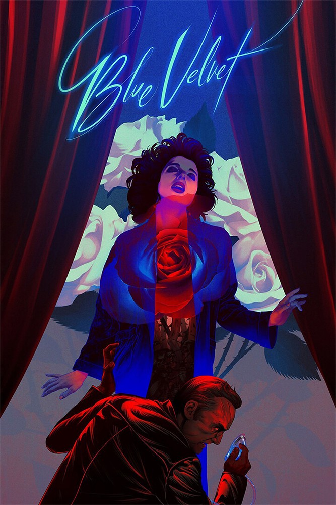 Blue Velvet Movie Drama Mystery Thriller Wall Art Home Decor - POSTER 20x30