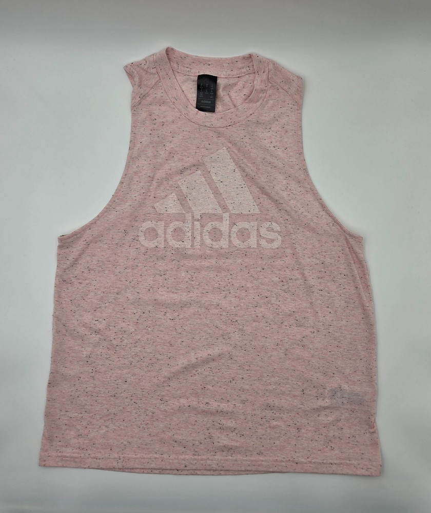 Adidas Women's Sleeveless Sports Shirt,Winners 3.0 Wonder Quartz,Light Pink,XL