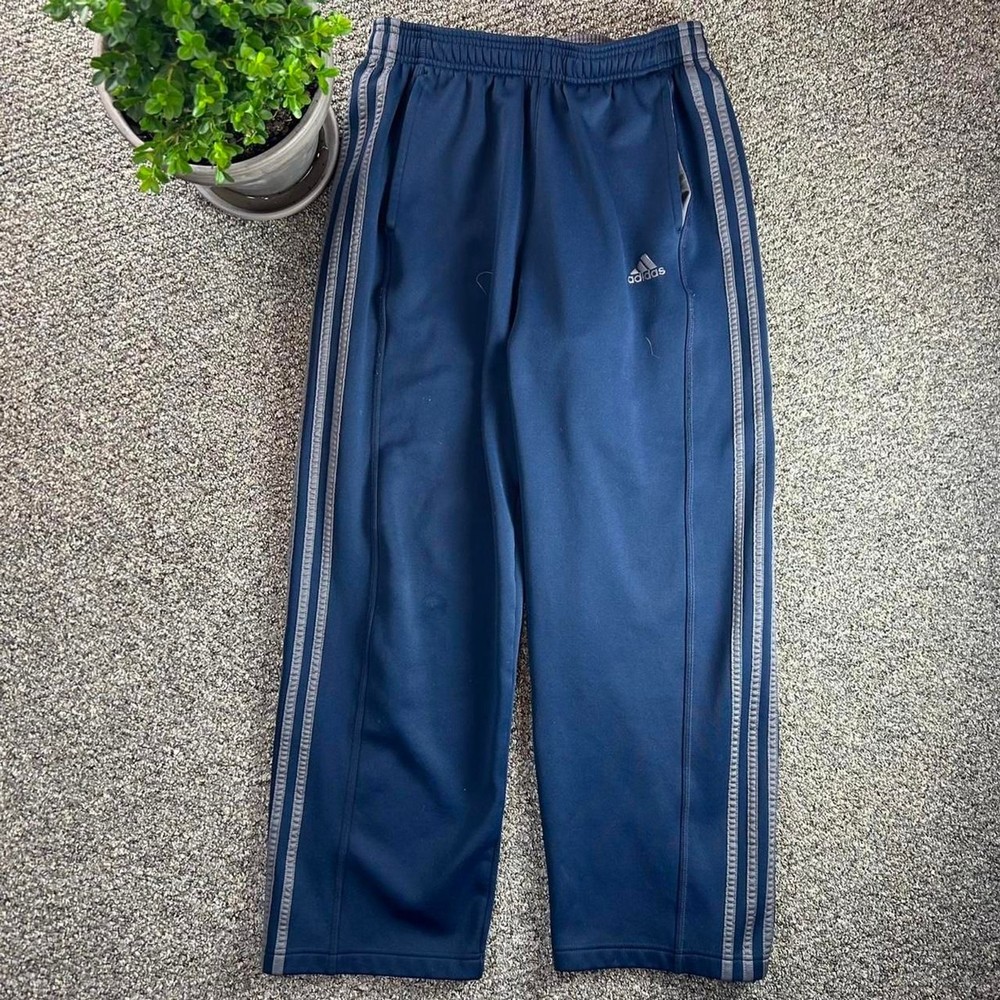 Adidas Men's Navy and Blue Joggers-tracksuits
