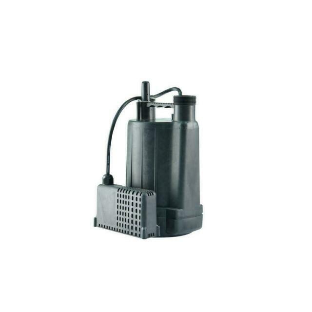 Everbilt HPEBAU33 1/3 HP Utility Pump - Black
