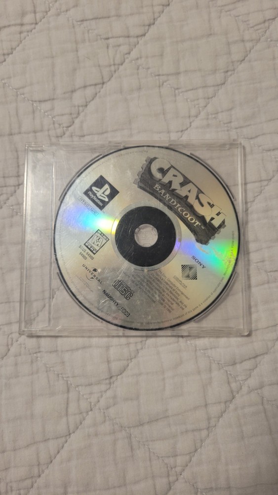 Crash Bandicoot Sony Playstation 1 PS1 Disc Only