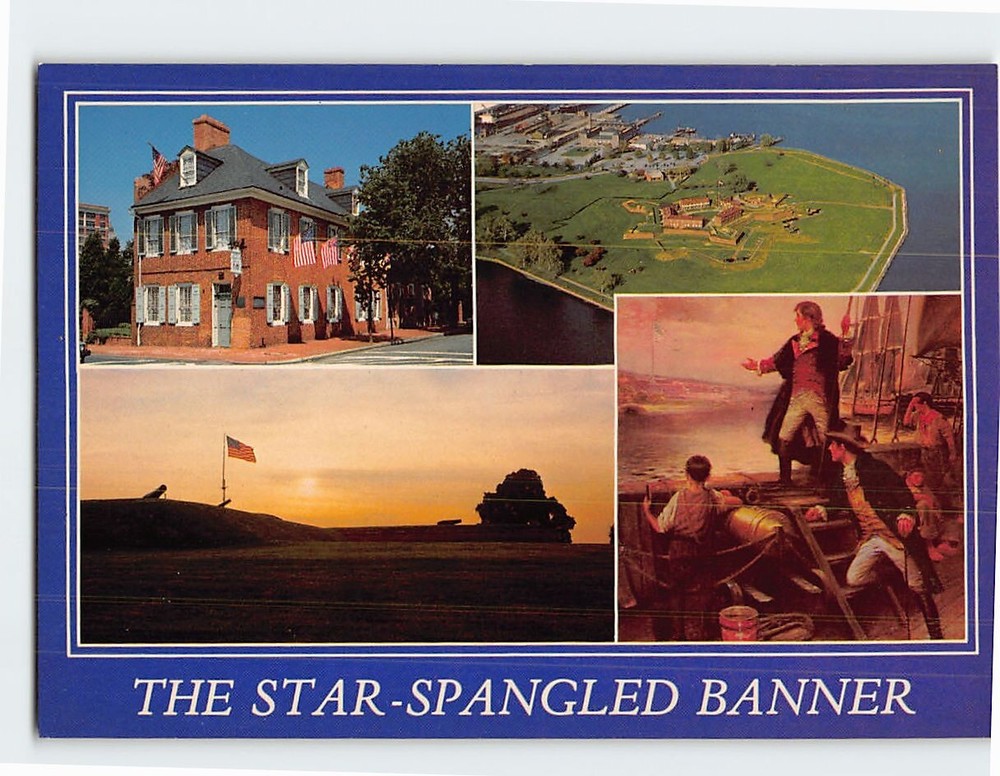 Postcard The Star-Spangled Banner USA