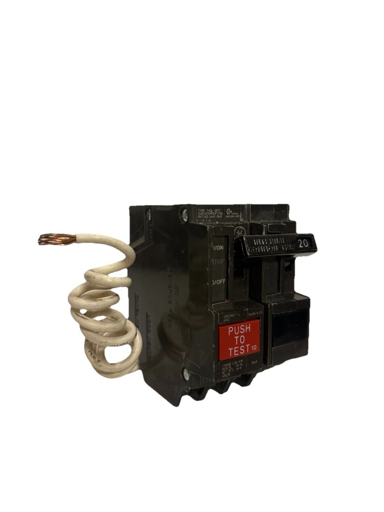General Electric THQL2120GF 20A 240V 2P GFCI Circuit Breaker