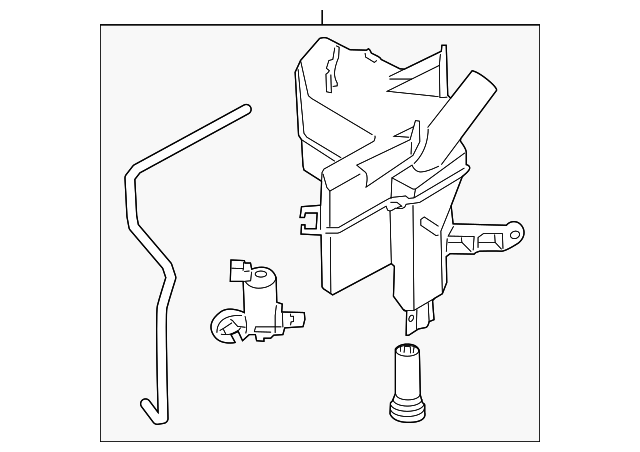 Genuine Nissan Washer Reservoir 28910-1GR0A