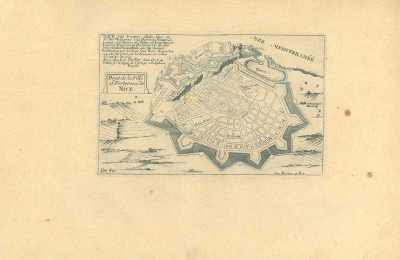 City map of Nice