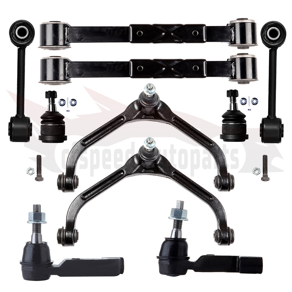10PCS Jeep Liberty 2005-2007 Control Arm Ball Joint Tie Rod Kit K3198
