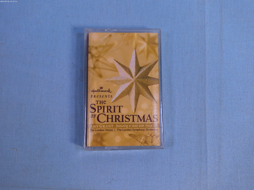 Hallmark The Spirit Of Christmas Exclusive Sealed New Cassette 2001 Vintage