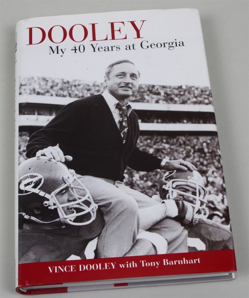 DOOLEY MY 40 YEARS AT GEORGIA UGA Vince Dooley (2005 HC/DJ) Signed 1st Edition