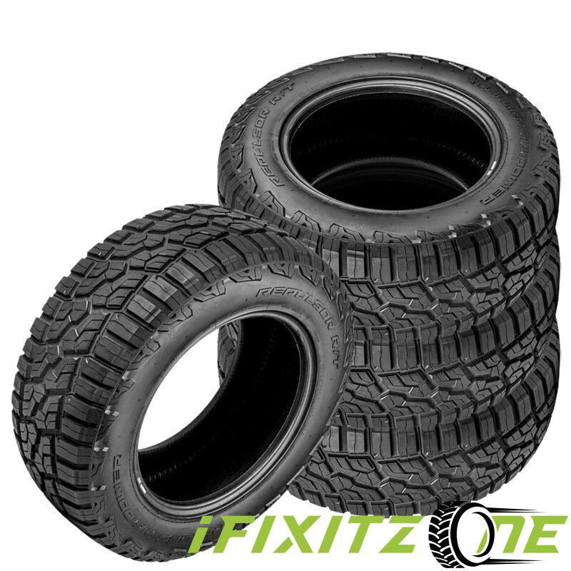 4 RBP Repulsor R/T LT 305/50R20 125/122Q Truck SUV Rugged Terrain 12 PLY Load F