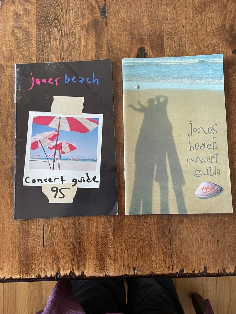 Jones Beach Concert Guide For 1995 And 1996
