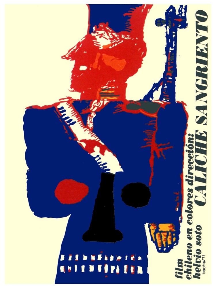 Caliche Sangriento film.Wall Decoration Poster.Graphic Art Interior Design 3081