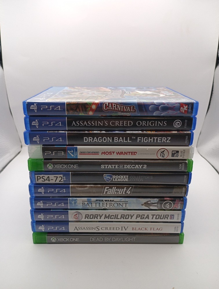 11 Game Lot Tested Working With Box PS4, PS3, And Xbox One