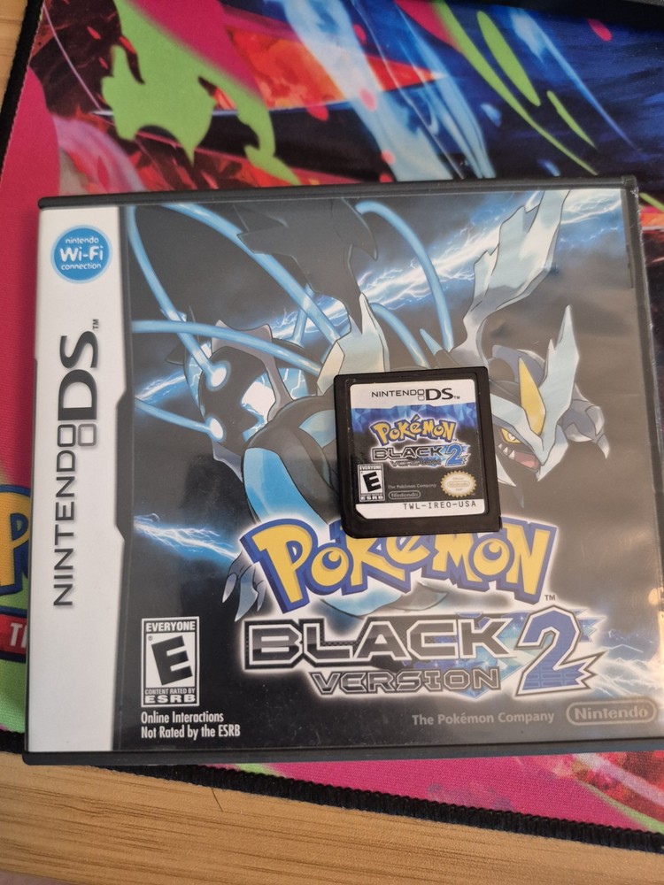Pokémon Black Version 2 (Nintendo DS, 2012) CIB CHECK PHOTOS!