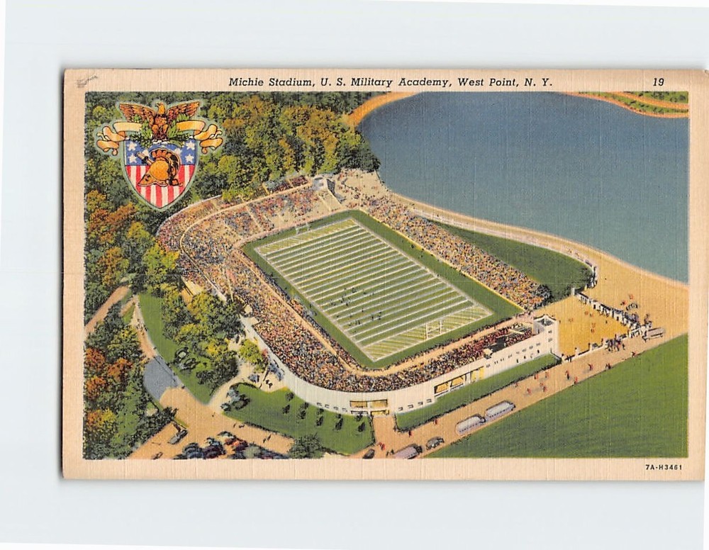 Postcard Michie Stadium US Military Academy West Point USA