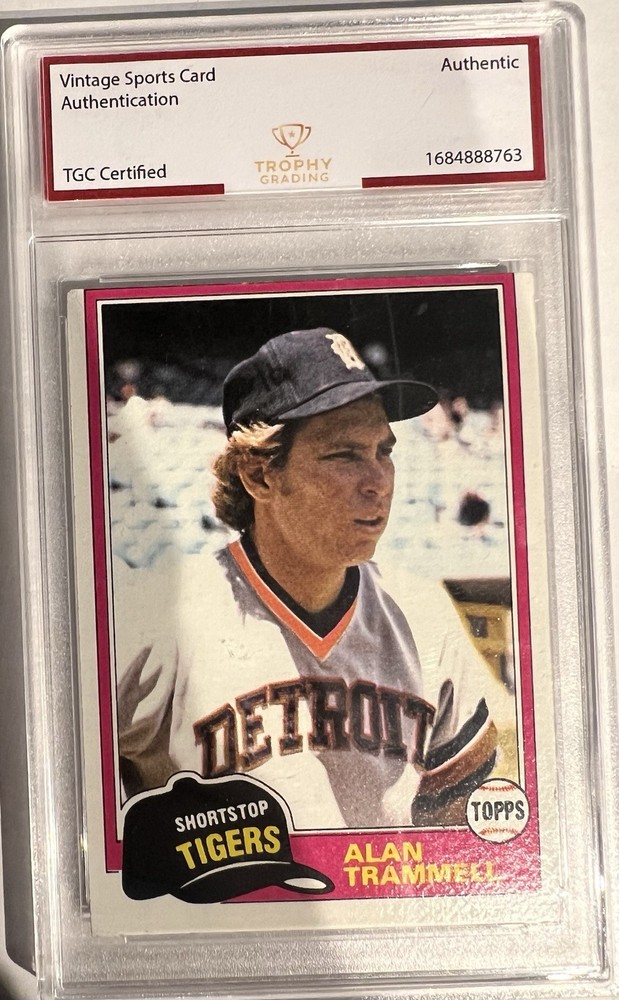 1981 Topps - Alan Trammell #709