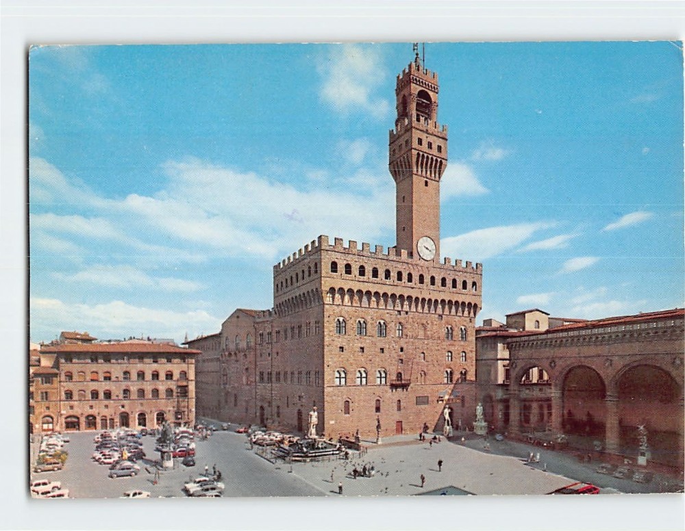 Postcard Palazzo Vecchio Florence Italy