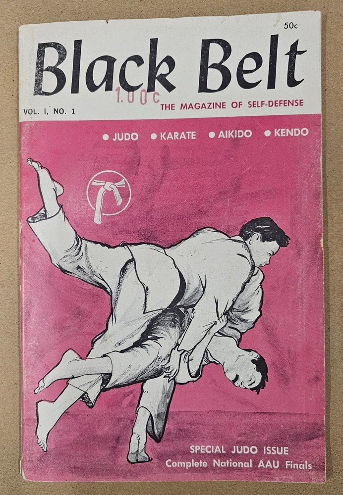 Black Belt Magazine 1961 Vol 1 No 1 FIRST ISSUE Judo Karate Aikido Rare
