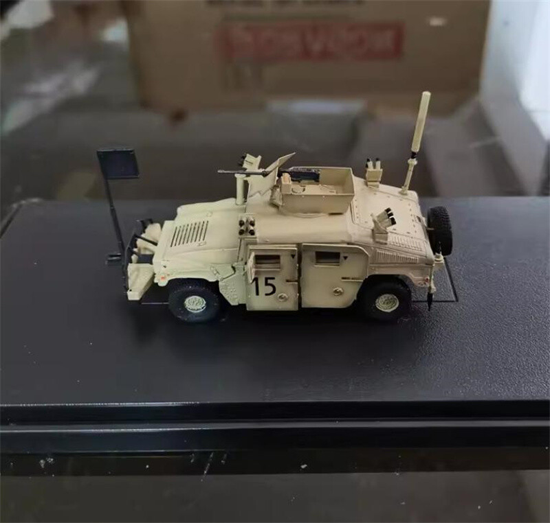 1/72 Scale US Army M1114 HMMWV(Frag5) Hummer Jeep With Updated Armor Model Gift