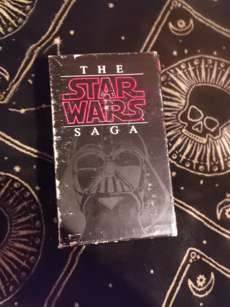 Vintage STAR WARS SAGA Boxed set Trilogy Del Rey Paperbacks 1983 George Lucas