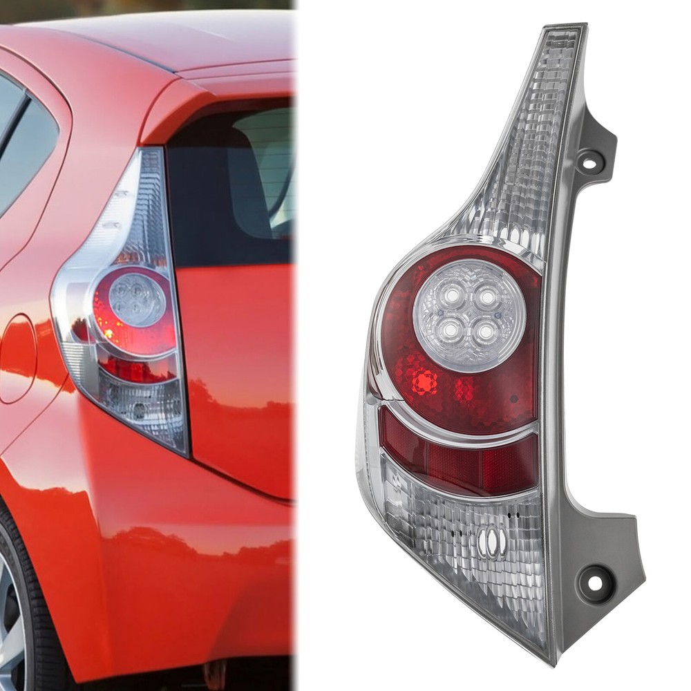 2012-2014 Toyota Prius C Left Tail Light Lens Cover Without Bulbs OEM 8156152890 Made in USA