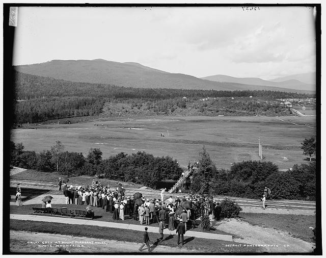 Photo:White Mountains NH 1890s Golf at Mount Pleasant House Resort