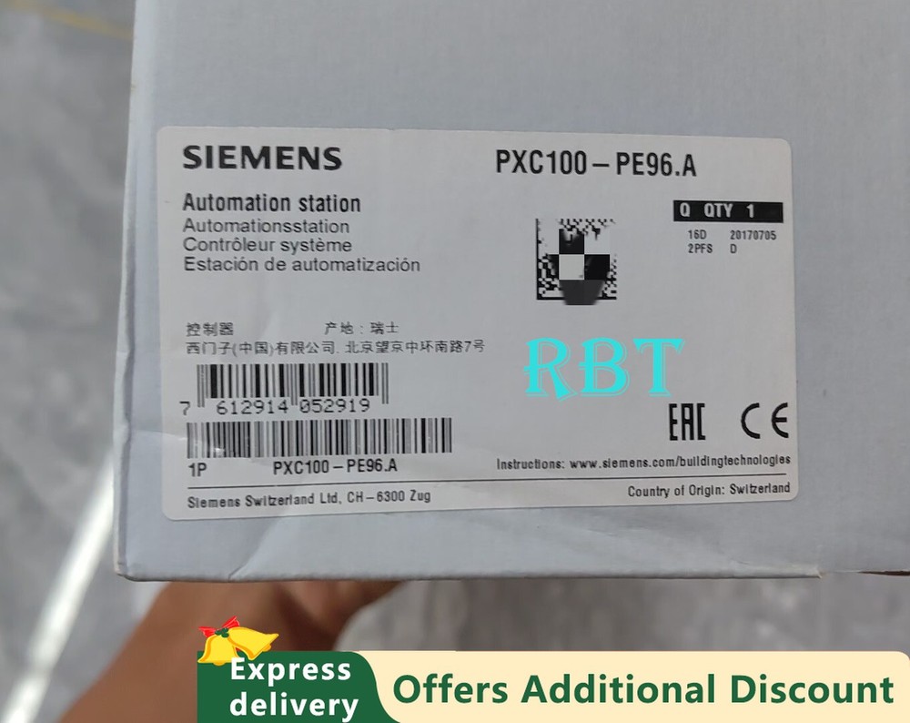 Siemens PXC100-PE96.A Controller Module brand new