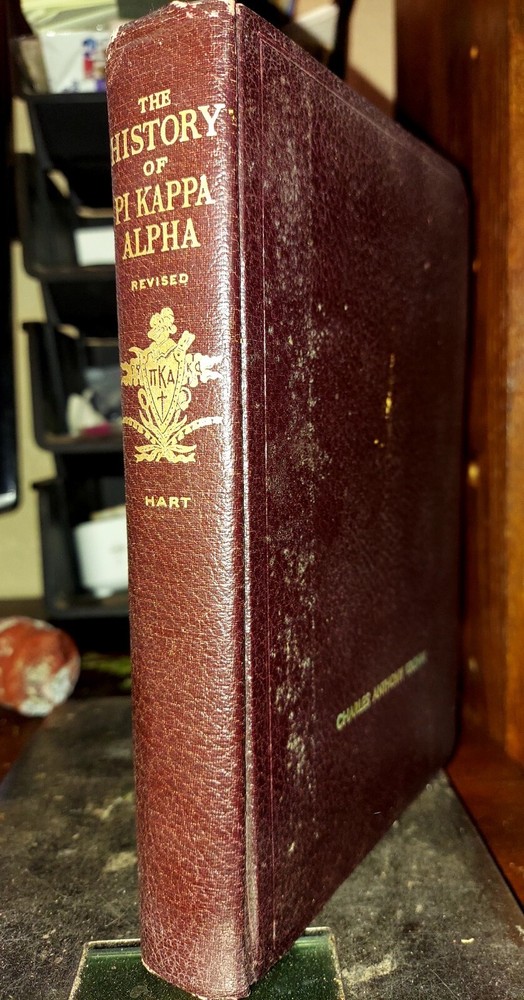 1949 History Pi Kappa Alpha Fraternity VG Cond College Americana Nostalgia