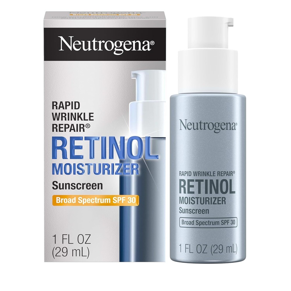 Neutrogena Retinol Face Moisturizer with SPF 30 for Rapid Wrinkle Repair