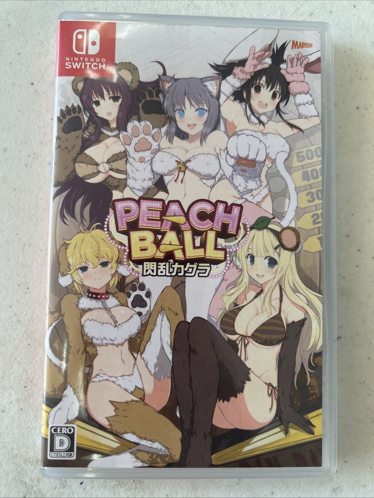 * Japan Import - PEACH BALL Senran Kagura (Nintendo Switch) Complete CIB