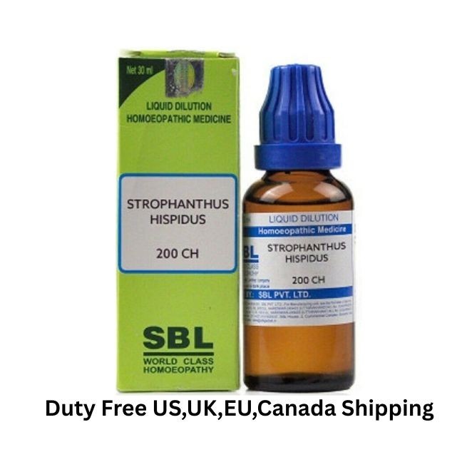 SBL Strophanthus Hispidus Dilution 200 CH Fast Shipping