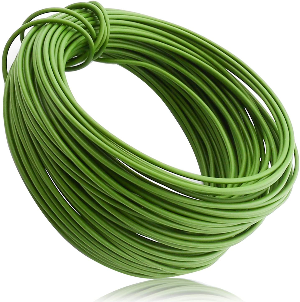 Garden Wire Ties Plant Soft Ties 65.6 Feet Wire Ties Green Coated For Plant Home