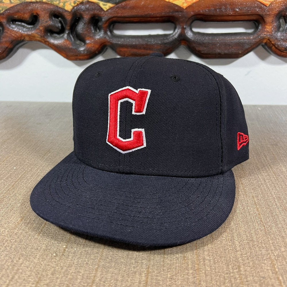 Cleveland Guardians MLB New Era 59Fifty Fitted 7 3/4 Official On-Field Cap Navy