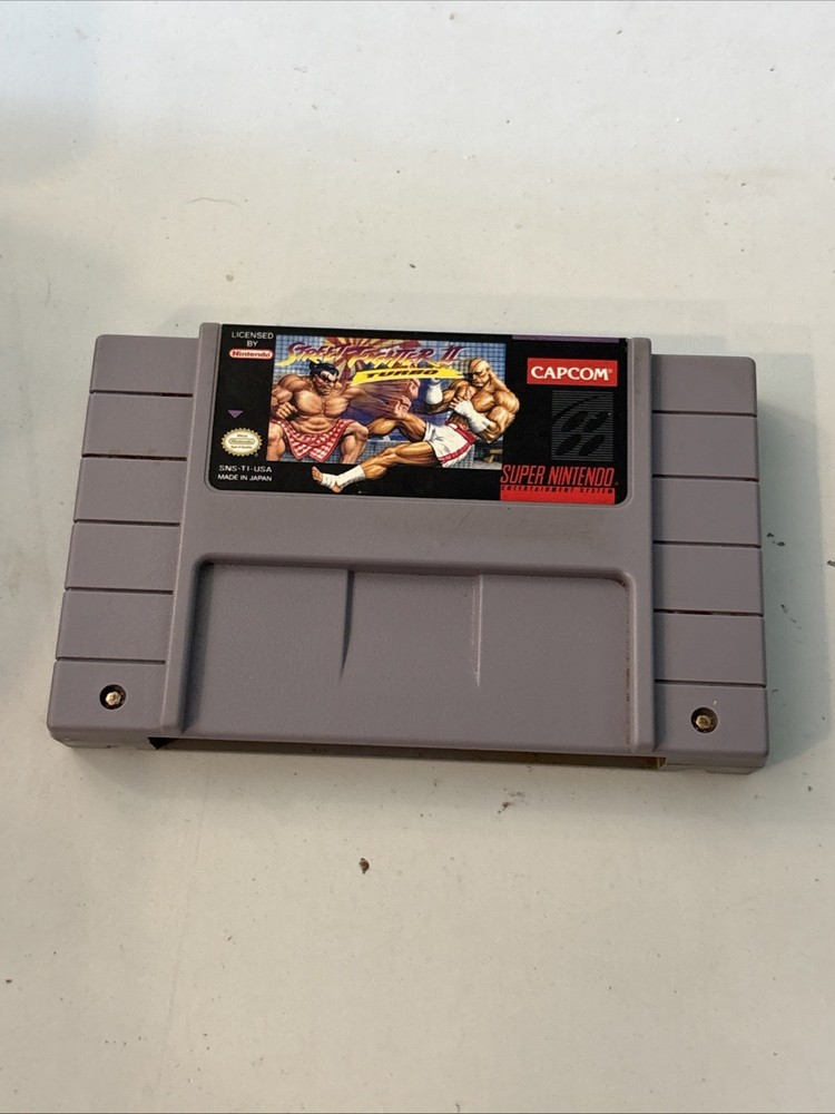 Street Fighter II Turbo (Super Nintendo SNES, 1993)