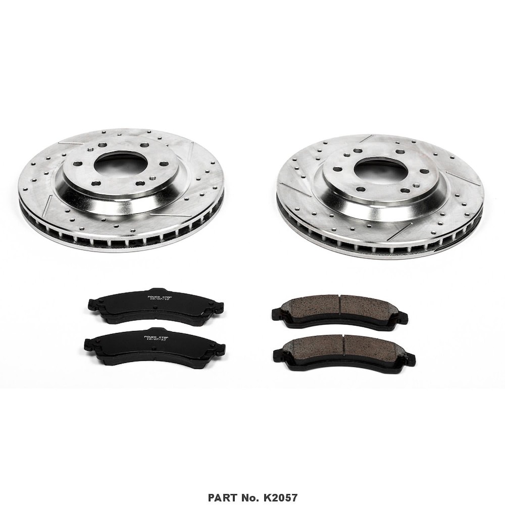 Power Stop K2057 High Performance Brake Upgrade Kit