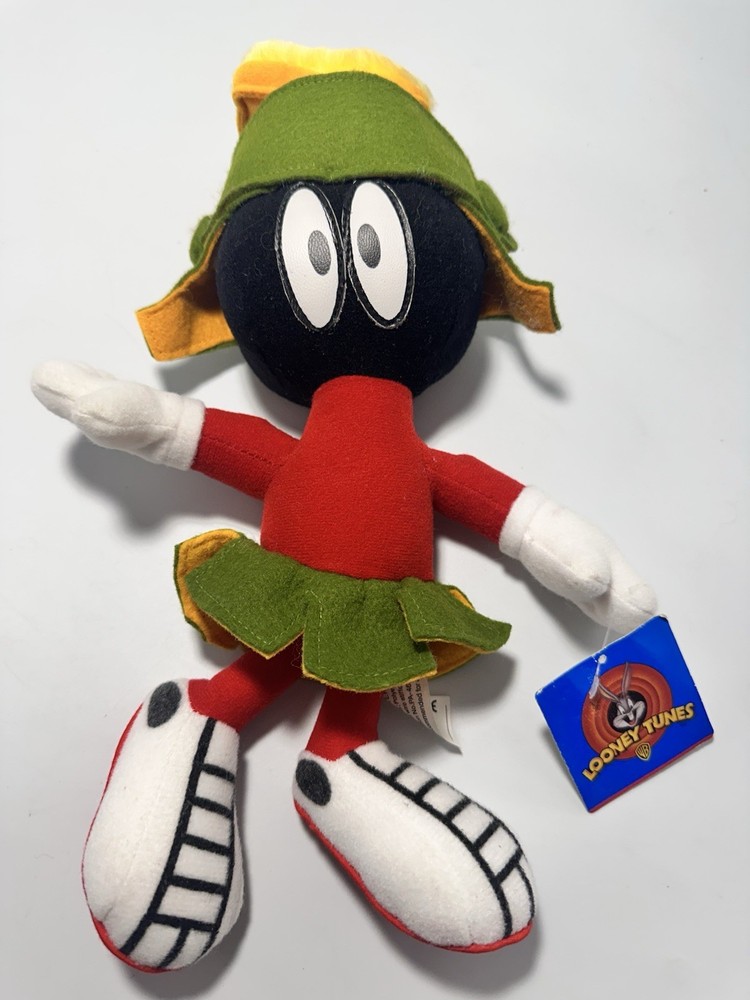 Vintage 1998 Marvin the Martian Looney Tunes Plush by Applause #8U
