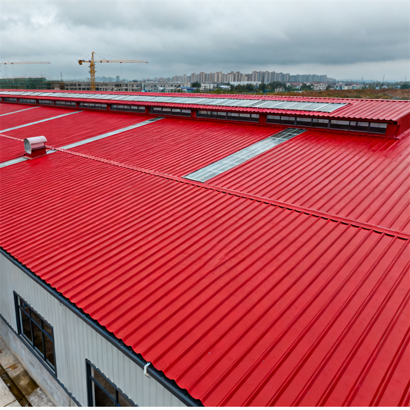 10 FT Galvalume Corrugated Steel Panel 50 PCS 25GA Color-Coated Roofing Sheet