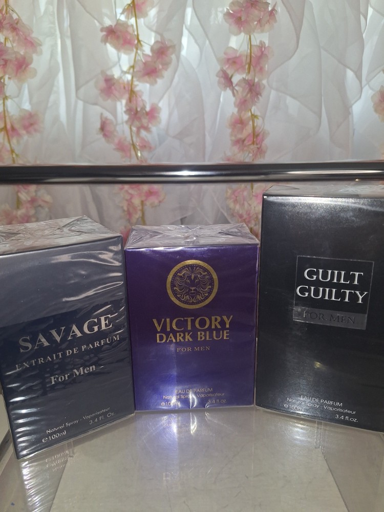 Men's Cologne Bundle 3-pieces, 100ml each