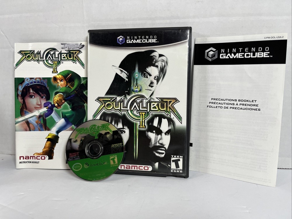 Soul Caliber II (Nintendo GameCube, 2003) - CIB - Players Choice - Tested