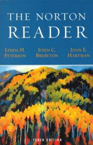 The Norton Reader: An Anthology - Paperback, by Peterson Linda H. - Acceptable