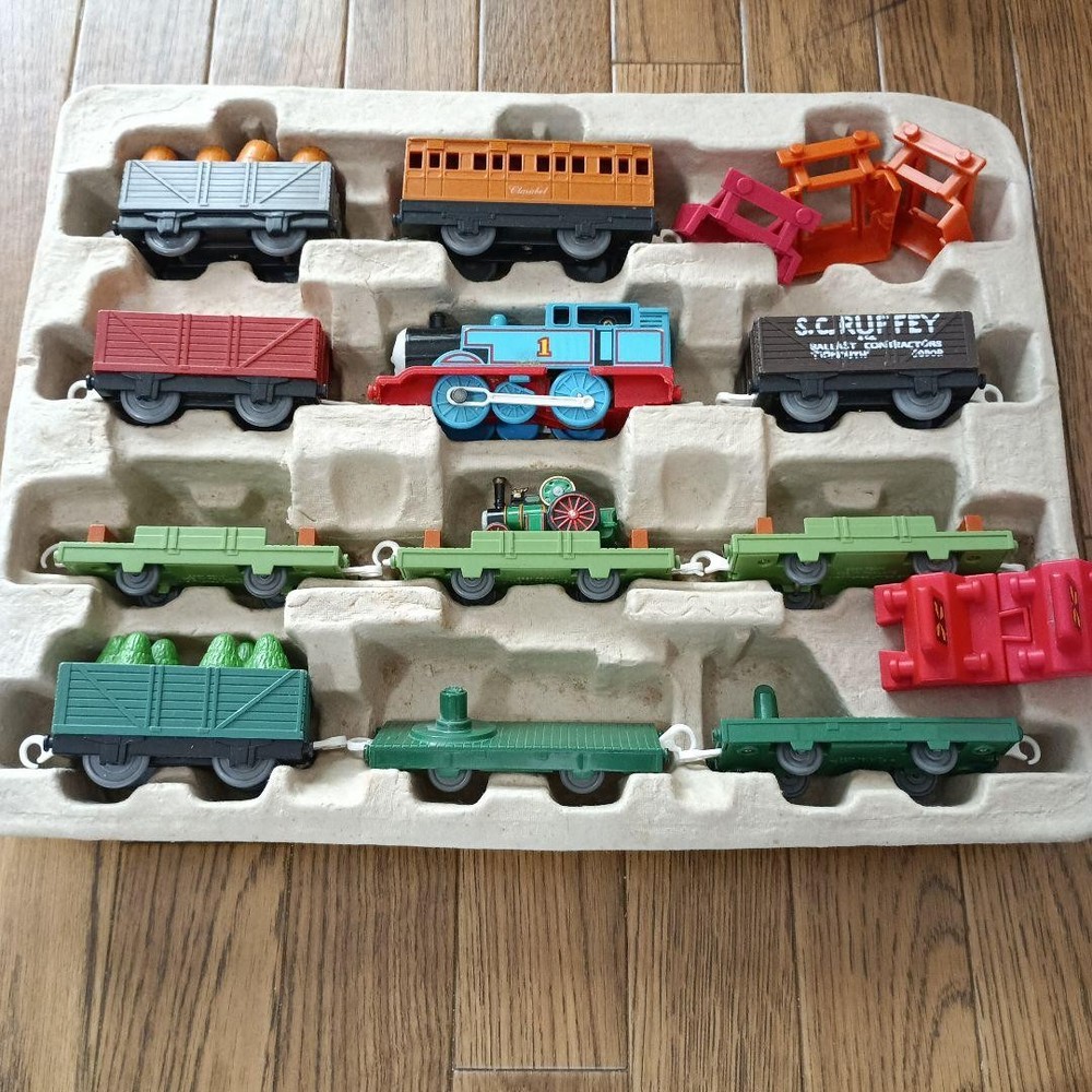 Thomas Plarail Car Set 12 Piece #fe0553