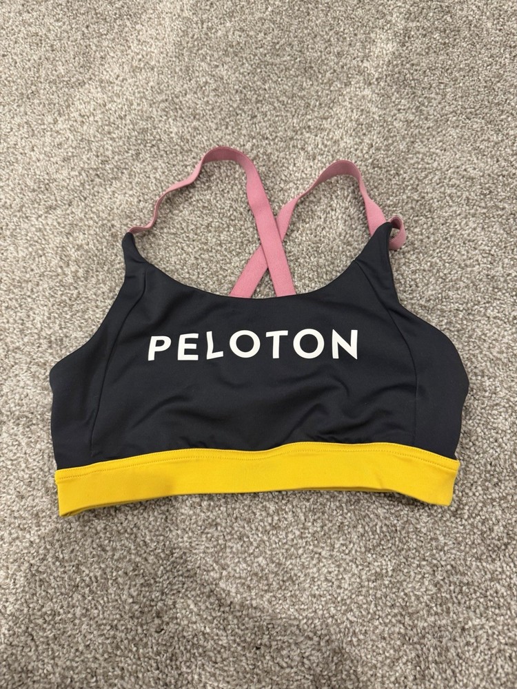 Peloton Color Block Run Sports Bra Size Small