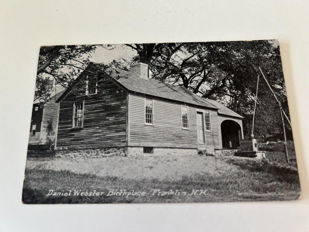 Daniel Webster Birthplace Franklin New Hampshire NH Postcard
