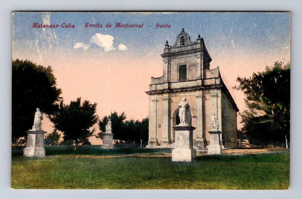 Cuba- Matansas Hermitage Of Montserrat Postal Old Card PC View Vintage Postcard