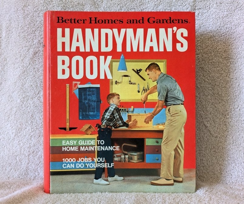 BETTER HOMES & GARDENS HANDYMAN'S BOOK 5-Ring Binder 5th Printing 1974 VGC