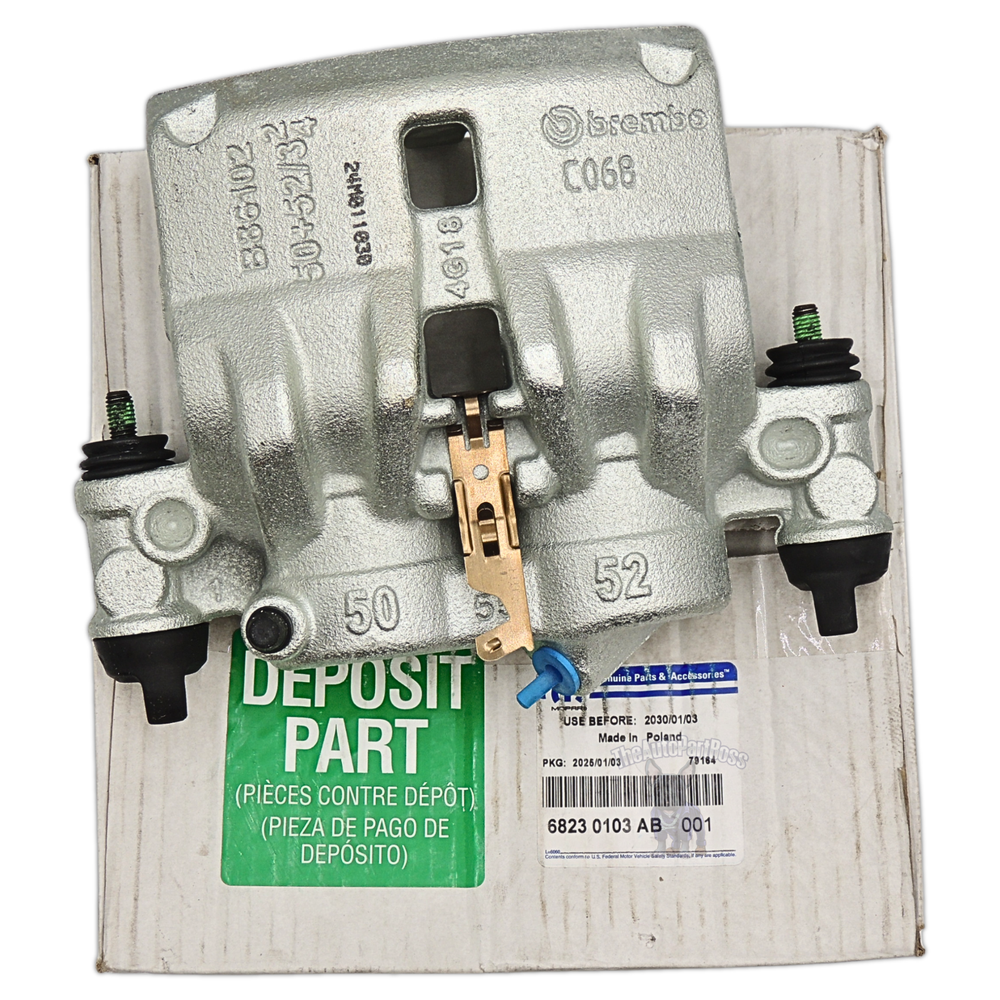 Disc Brake Caliper Assembly Left Genuine Mopar 68230103AB
