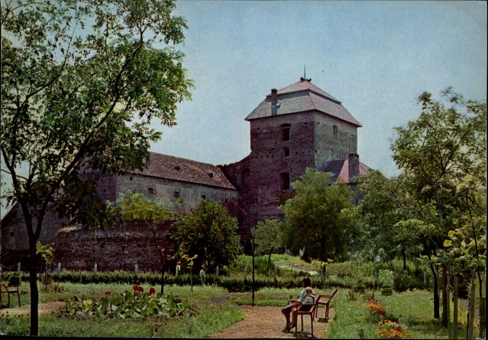 Castle Simontornya Hungary vintage postcard c682