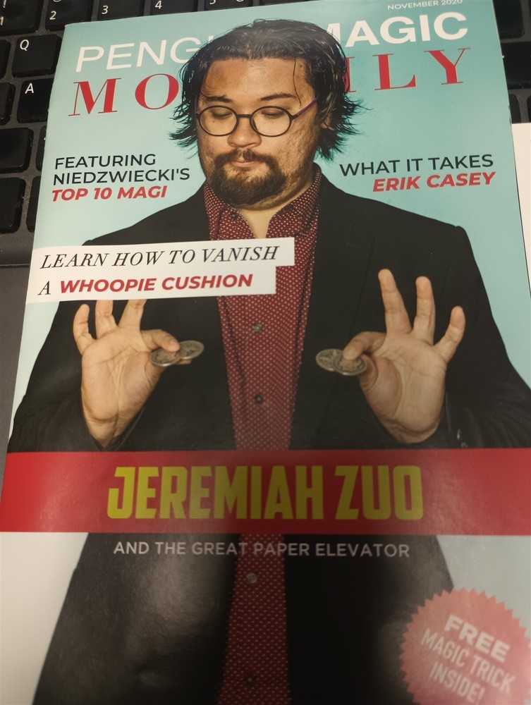Jeremiah Zuo Penguin Magic Monthly Magazine 2020